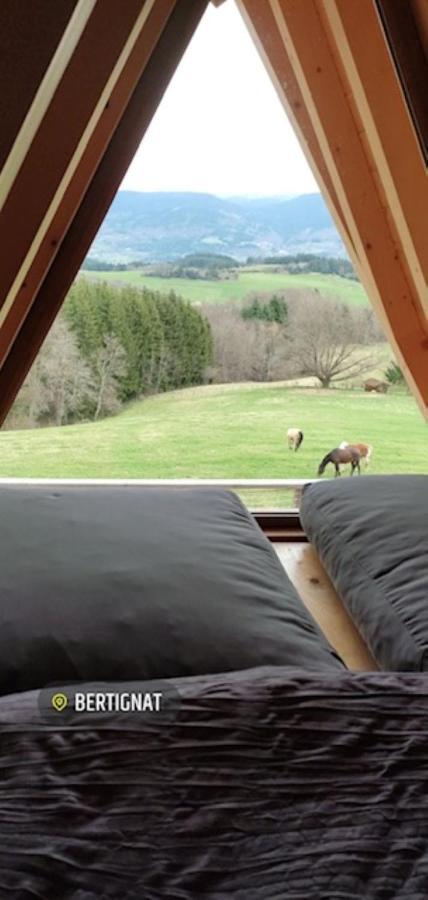 Bed and Breakfast L'Embellie Bertignat Exterior foto